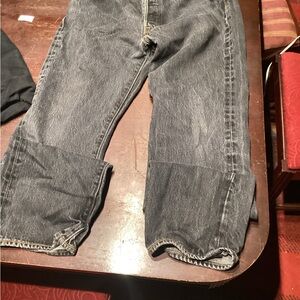 Source Unknown Dark Gray Relaxed Jeans